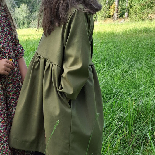 Paperikaava: INKERI lasten mekko, koot 80-140cm 