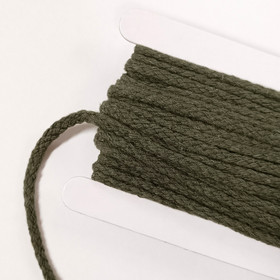 Puuvillanyöri, Khakinvihreä 4mm