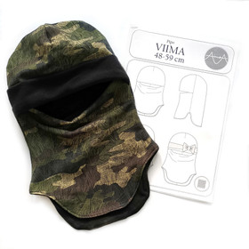 Paperikaava: VIIMA kypärälakki, koot 48-59cm