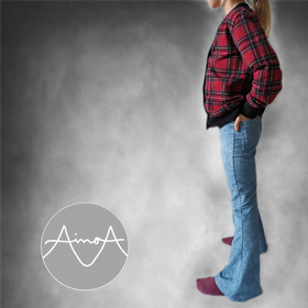 Paperikaava: LILJA housut, koot 104-164 cm