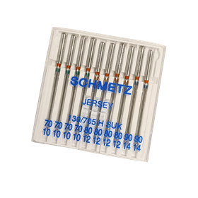 SCHMETZ Jersey ompelukoneneula, 70;80;90 *Iso pakkaus*