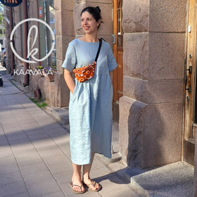 Paperikaava: AINO mekko, koot 34-52