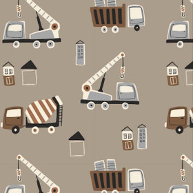 Trikoo: Työkoneet, Tumma beige