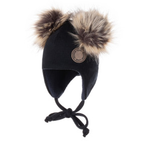 Merinovillapipo, musta