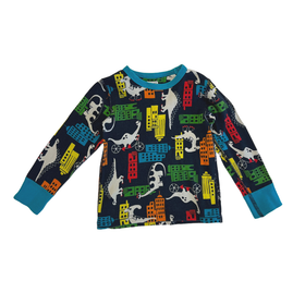 POLARN O. PYRET trikoopaita, 98cm, monivärinen