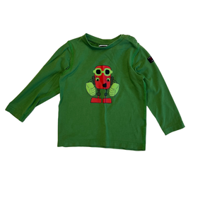 POLARN O. PYRET trikoopaita, 92cm, vihreä