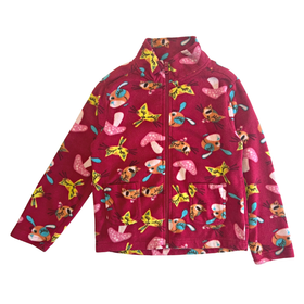 LITTLE CUTIE fleecetakki, 120cm, punainen