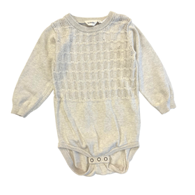 LIL' ATELIER neulebody, 80/86cm, luonnonvalkoinen