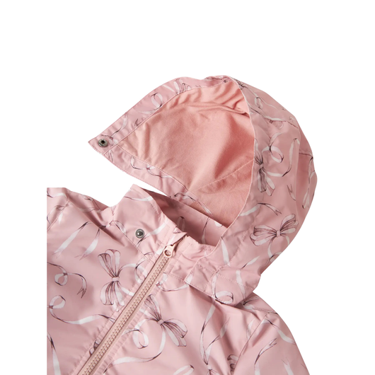 Välikausitakki Maxi Bow, Pale Mauve