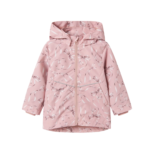 Välikausitakki Maxi Bow, Pale Mauve