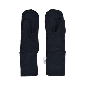 Silkkivilla-aluslapaset Silkwool, Black