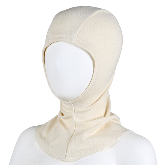 Silkkivilla-aluskypärämyssy Silkwool, Off-White