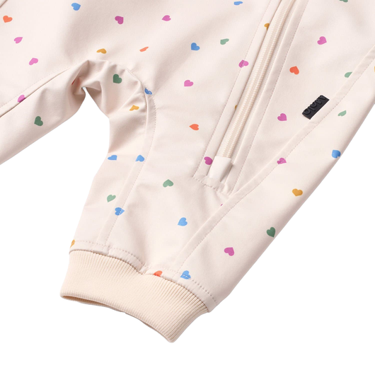 Softshell-haalari Hill, Confetti Rainbow