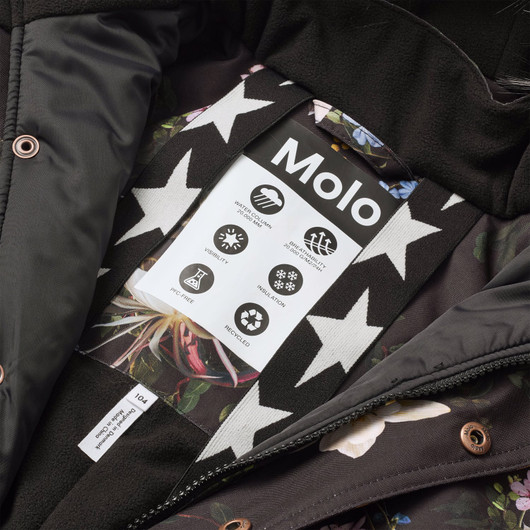 Toppahaalari Polaris Fur, Paisley Flower