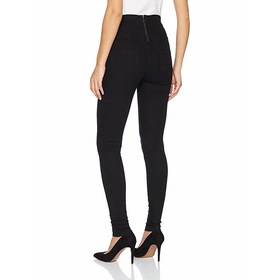 Äitiysfarkut, lahkeenpituus 32'', musta