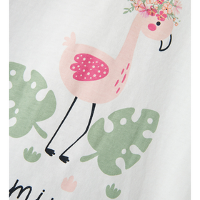 T-paita & hame -setti Vigea, Bright White