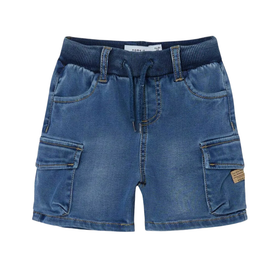 Farkkushortsit Ben, Medium Blue