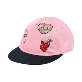 Lippalakki, vaaleanpunainen