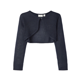 Glitterinen neulebolero, musta