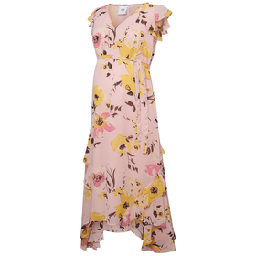 Äitiysmekko, vaaleanpunainen