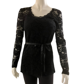 Pitsinen äitiyspaita, musta