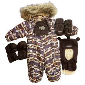 HUPPA talvisetti Keira, 74cm, ruskea