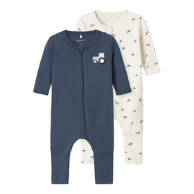 2-PACK Pyjama Tractor, Jet Stream