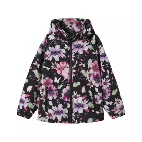 Softshell-takki Big Flower, Black