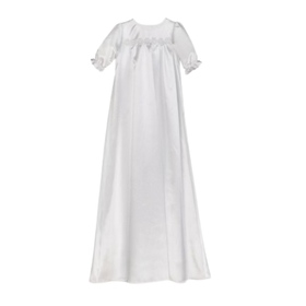 Satiininen kastemekko, valkoinen