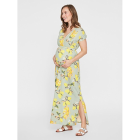 Äitiysmekko, vaaleanvihreä