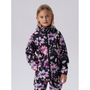 Softshell-takki Big Flower, Black