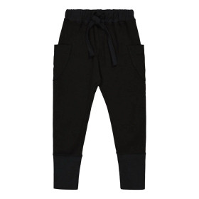 Collegehousut Pocket, Black