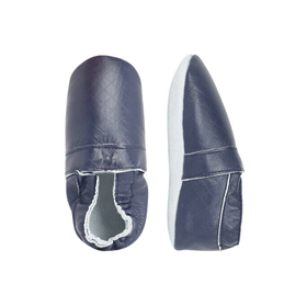 Nahkatossut, tummansininen