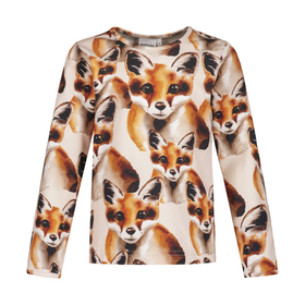 Trikoopaita Fox, Cream