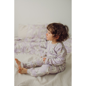 Pyjama Polar Bears, Icy Lilac