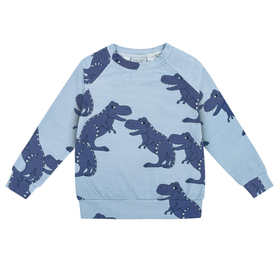 Pyjama T-Rex, Ice Blue
