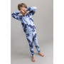 Pyjama T-Rex, Ice Blue