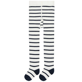 Raidalliset sukkahousut, sininen/valkoinen