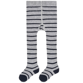 Raidalliset sukkahousut, sininen/harmaa