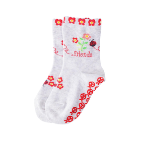 Jarrusukat Ladybug, harmaa