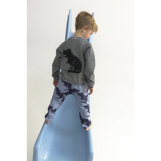 Collegehousut T-Rex, Ice Blue