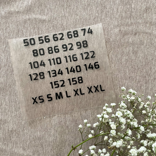 Silitettävät kokomerkit 10kpl