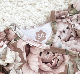 Silitettävät kokomerkit 10kpl: Kukka, eri värejä