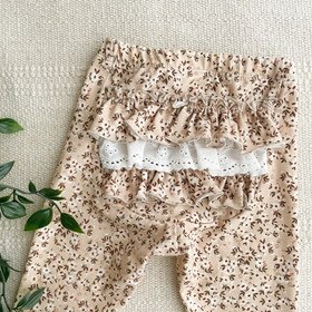 Puuvillabrodyyri: 65mm, luonnonvalkoinen