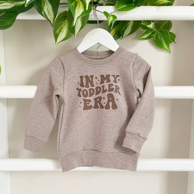 Silityskuva teksti: In My Toddler Era - Eri värejä