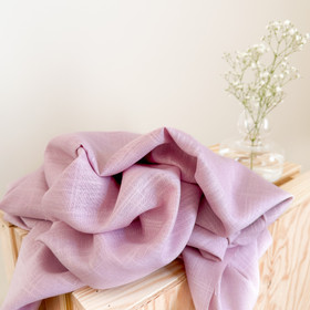 Pellavaviskoosi 80% pellava: Viileä Vaaleanpunainen