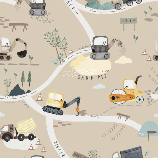 Trikoo: Diggerland, Beige