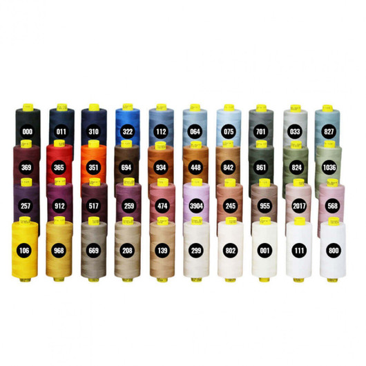 Ompelulanka Gutermann Mara 120 - 1000m - Luonnonvalkoinen