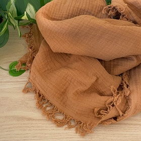 Double gauze Hapsullinen: Camel