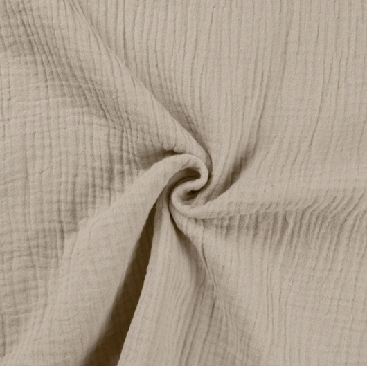 Tuplaleveä 280cm Double gauze: Vaalea Beige